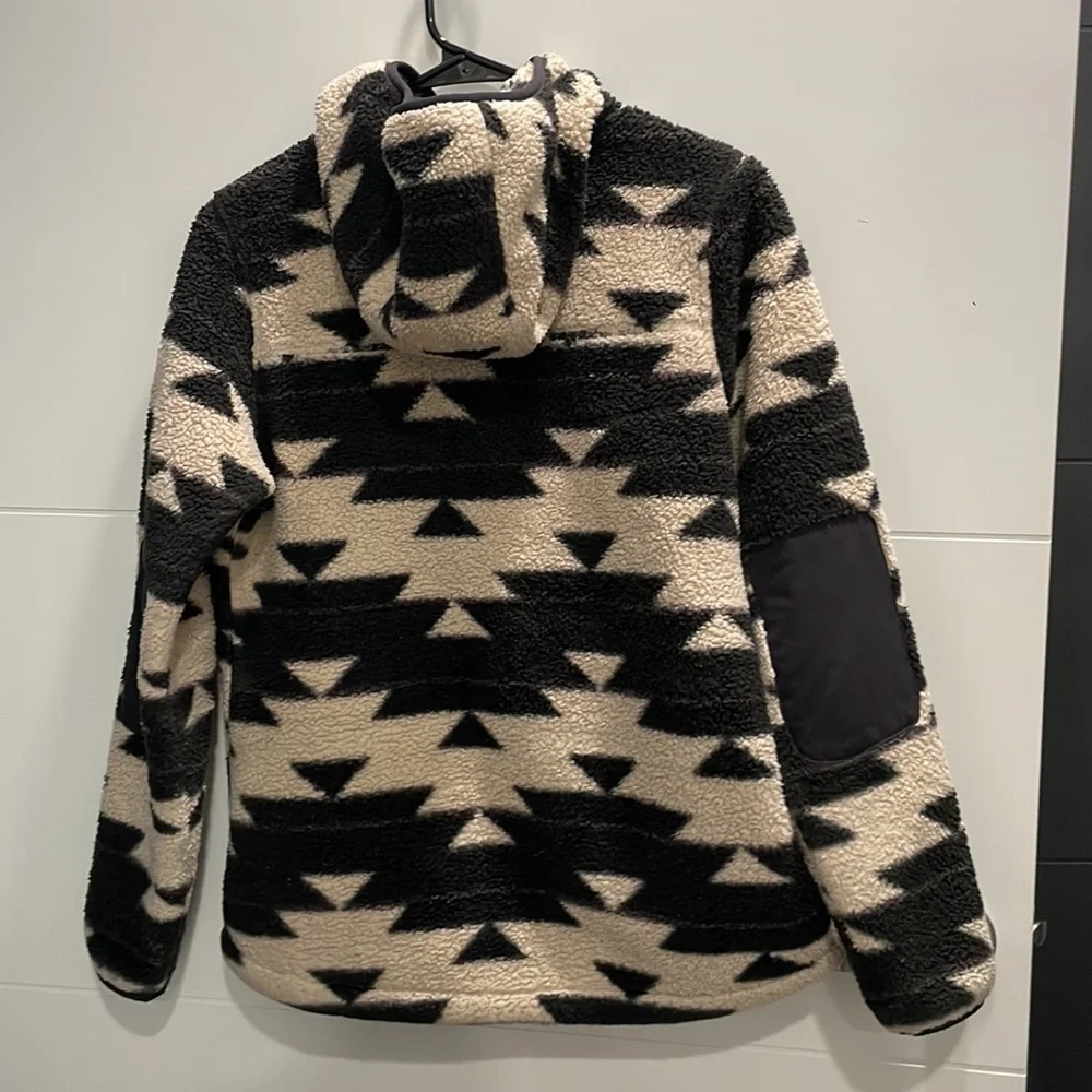 The North Face Jacket Womens Campshire Sherpa Fleece 1/4 Zip Pullover Hoodie - Picture 5 of 5